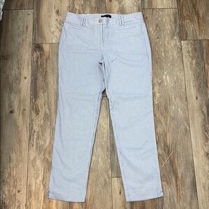 Ann Taylor Blue & White Striped Pants Size 6T